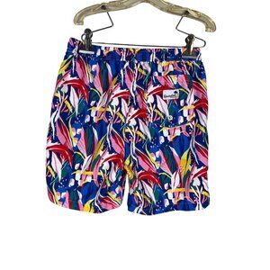 Boardies Swim Trunk 11 Colorful Tropical Cruise Preppy Modern Retro Resort Artsy